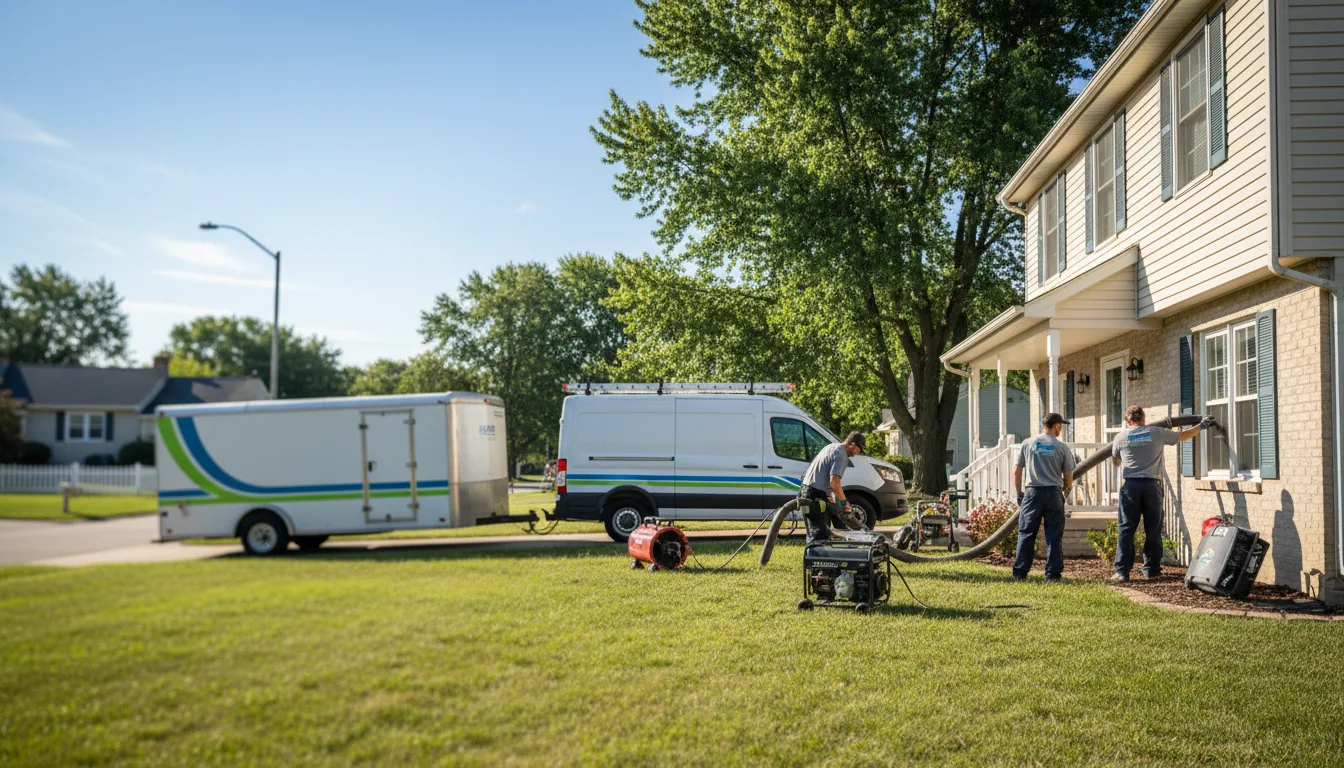 Flooded Basement Restoration And Cleanup With Repair in Morse Bluff, NE near me